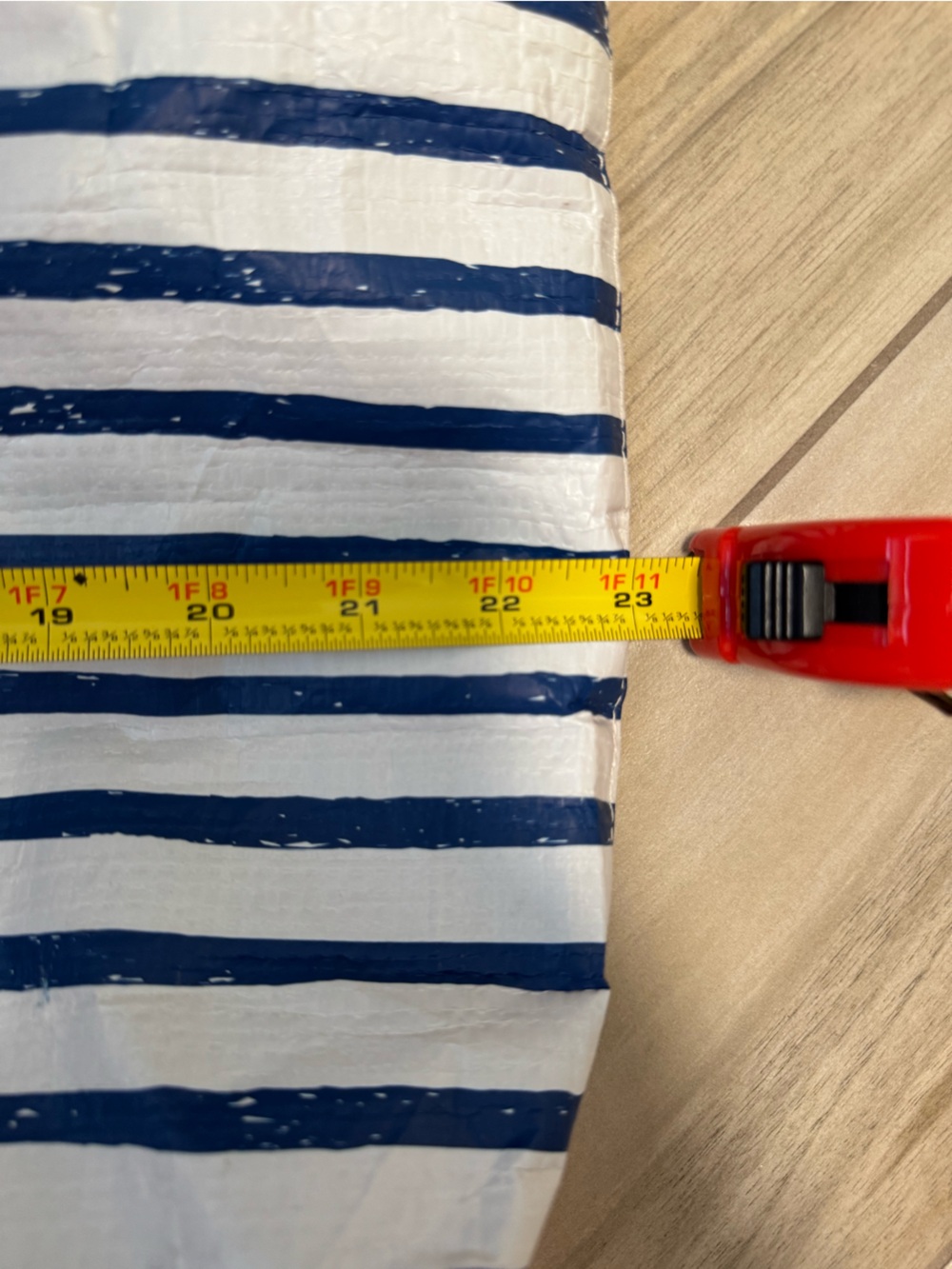 Scout Navy and White Striped Tote AND an accessory bag. - Picture 7 of 14
